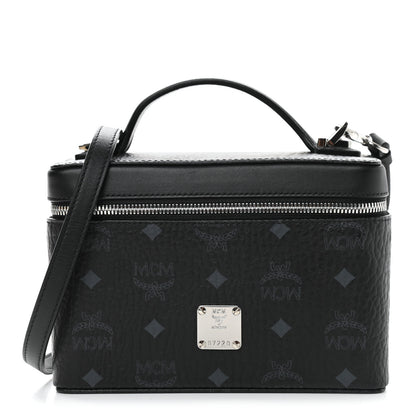 MCM Visetos Medium Rockstar Vanity Case Black 1 of 8