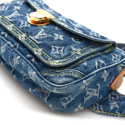 Louis Vuitton Monogram Denim Bum Bag Blue 8 of 8