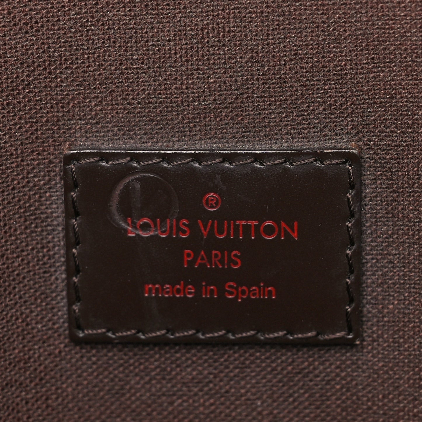 Damier Ebene Cabas Beaubourg