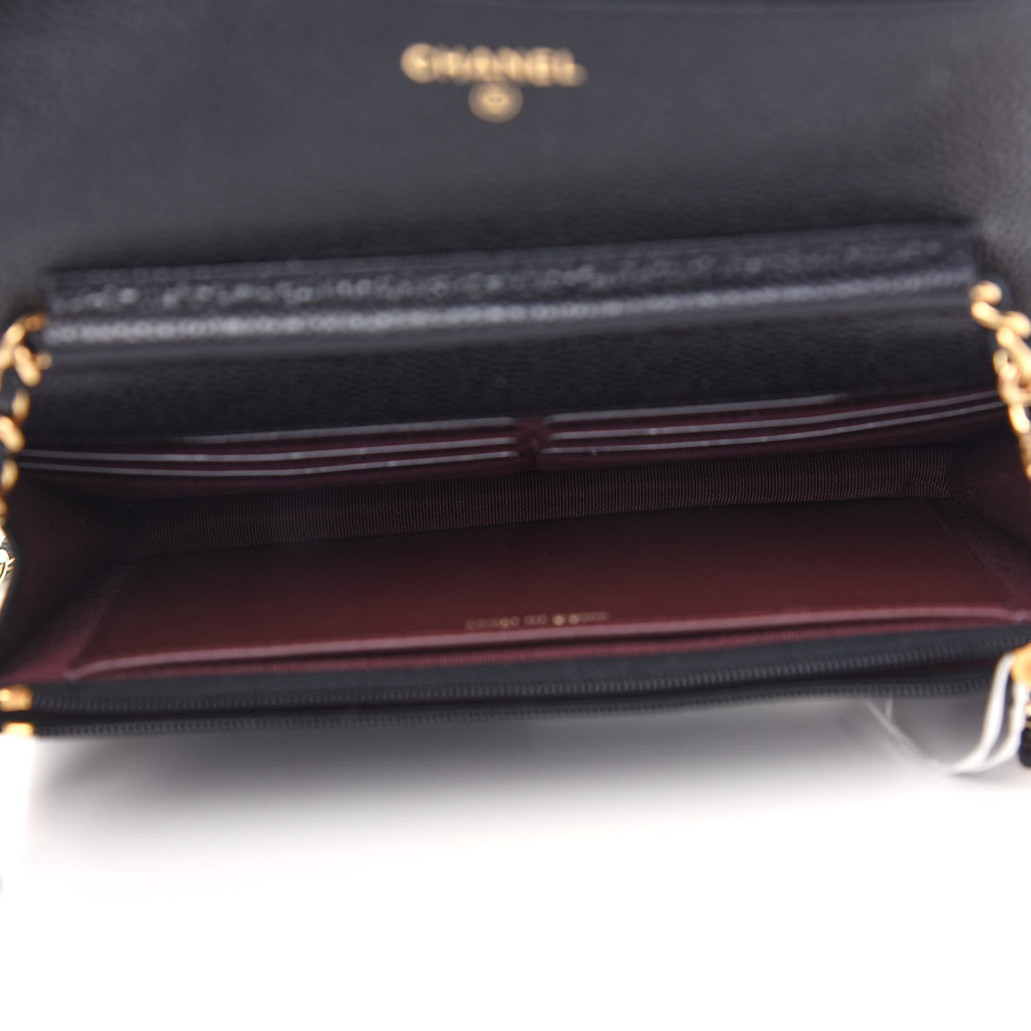 Chanel Caviar Quilted Wallet On Chain WOC Black 5 of 10