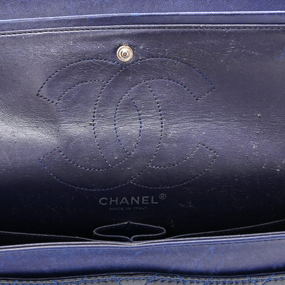 Chanel Distressed Patent Quilted 2.55 Reissue 226 Flap Navy 13 of 15