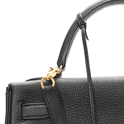 Hermes Togo Kelly Retourne 32 Black 14 of 17