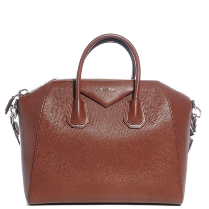 Givenchy Sugar Grained Goatskin Medium Antigona Brown 1 of 10