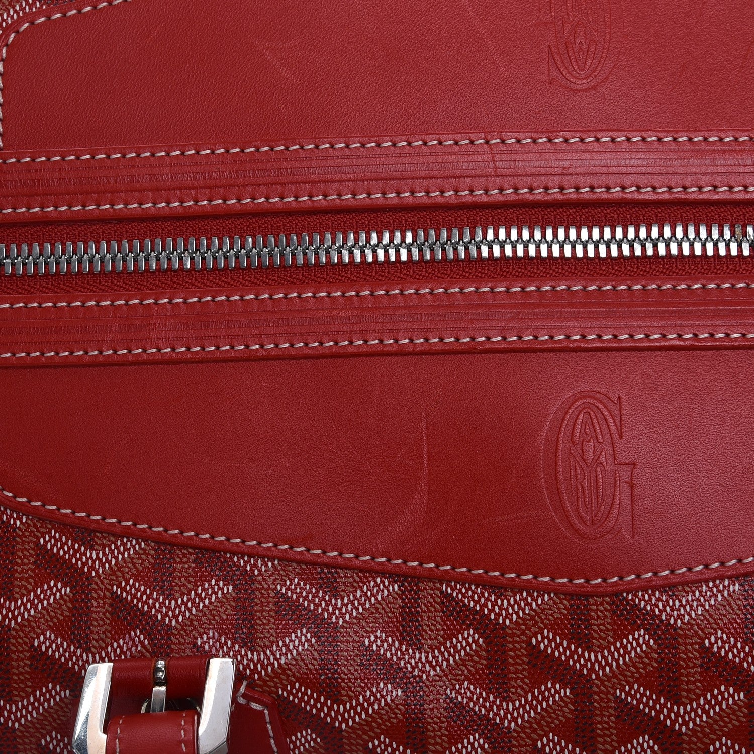 Goyard Goyardine Boeing 55 Red 12 of 18