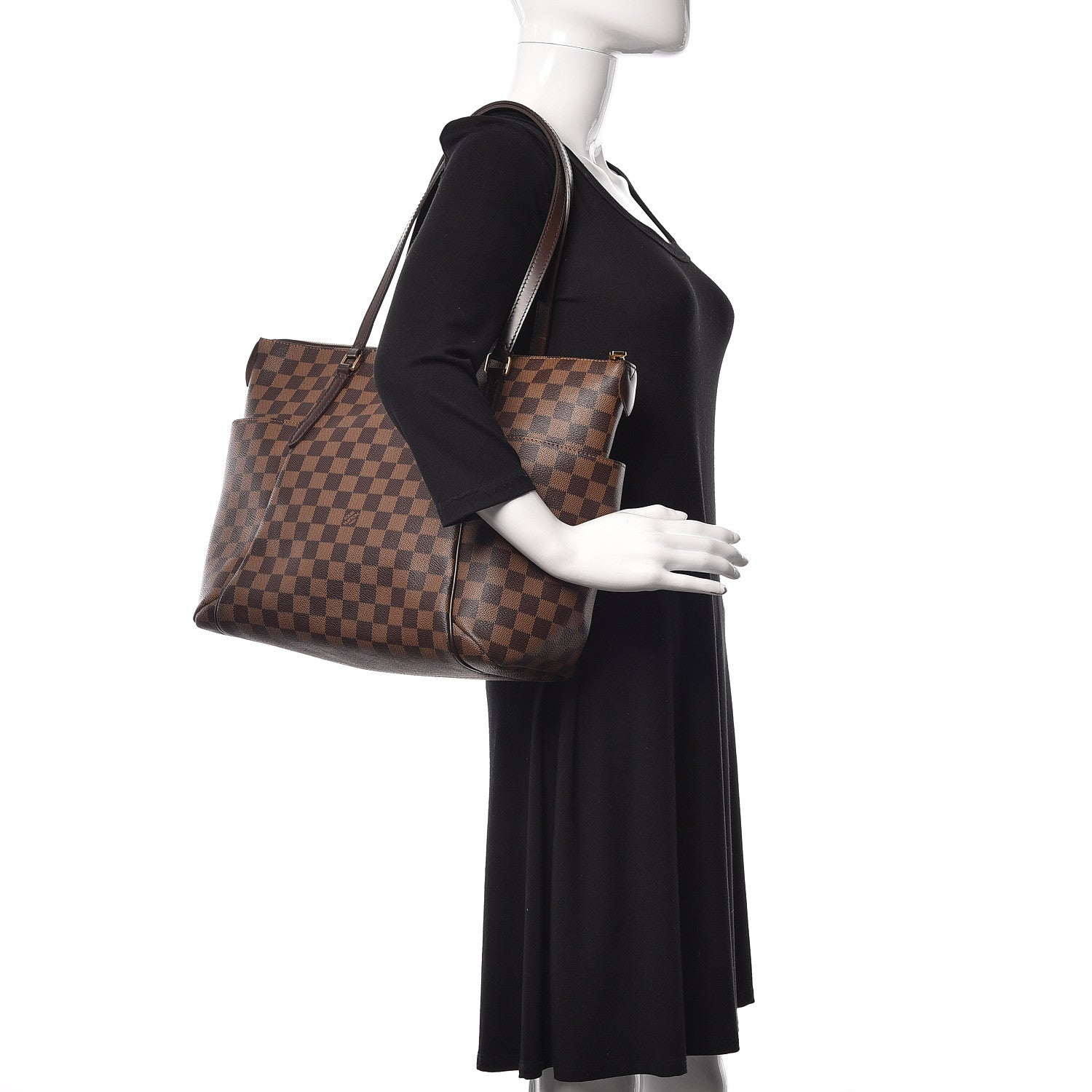 Louis Vuitton Damier Ebene Totally MM 2 of 8