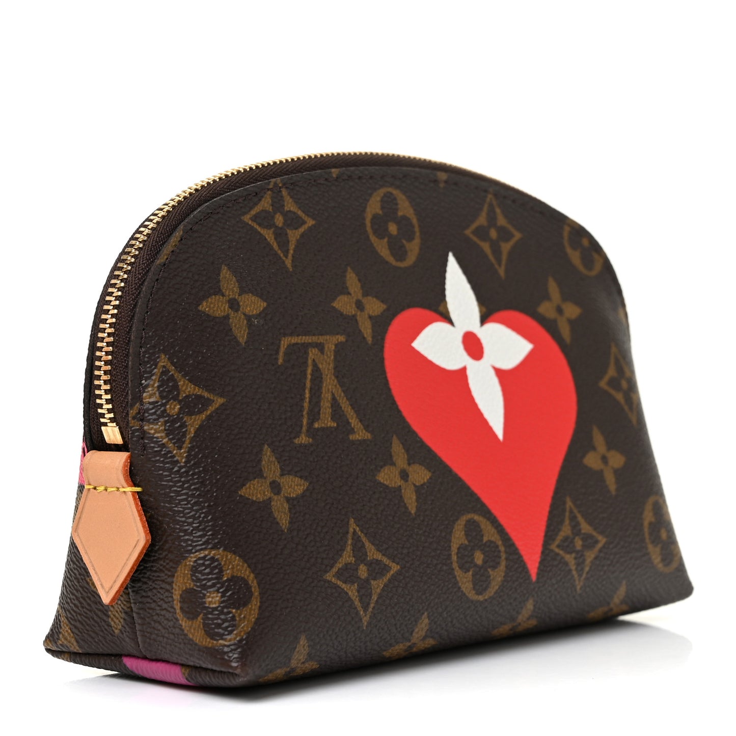 Monogram Game On Cosmetic Pouch