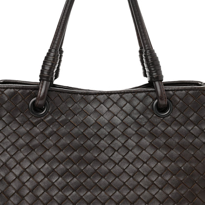 Bottega Veneta Nappa Intrecciato Woven Tote Ebano 8 of 14