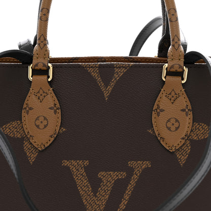 Louis Vuitton Reverse Monogram Giant Onthego MM 7 of 10