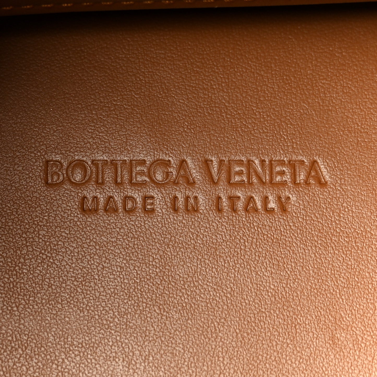 Suede Intrecciato Small Andiamo Shoulder Bag Amber