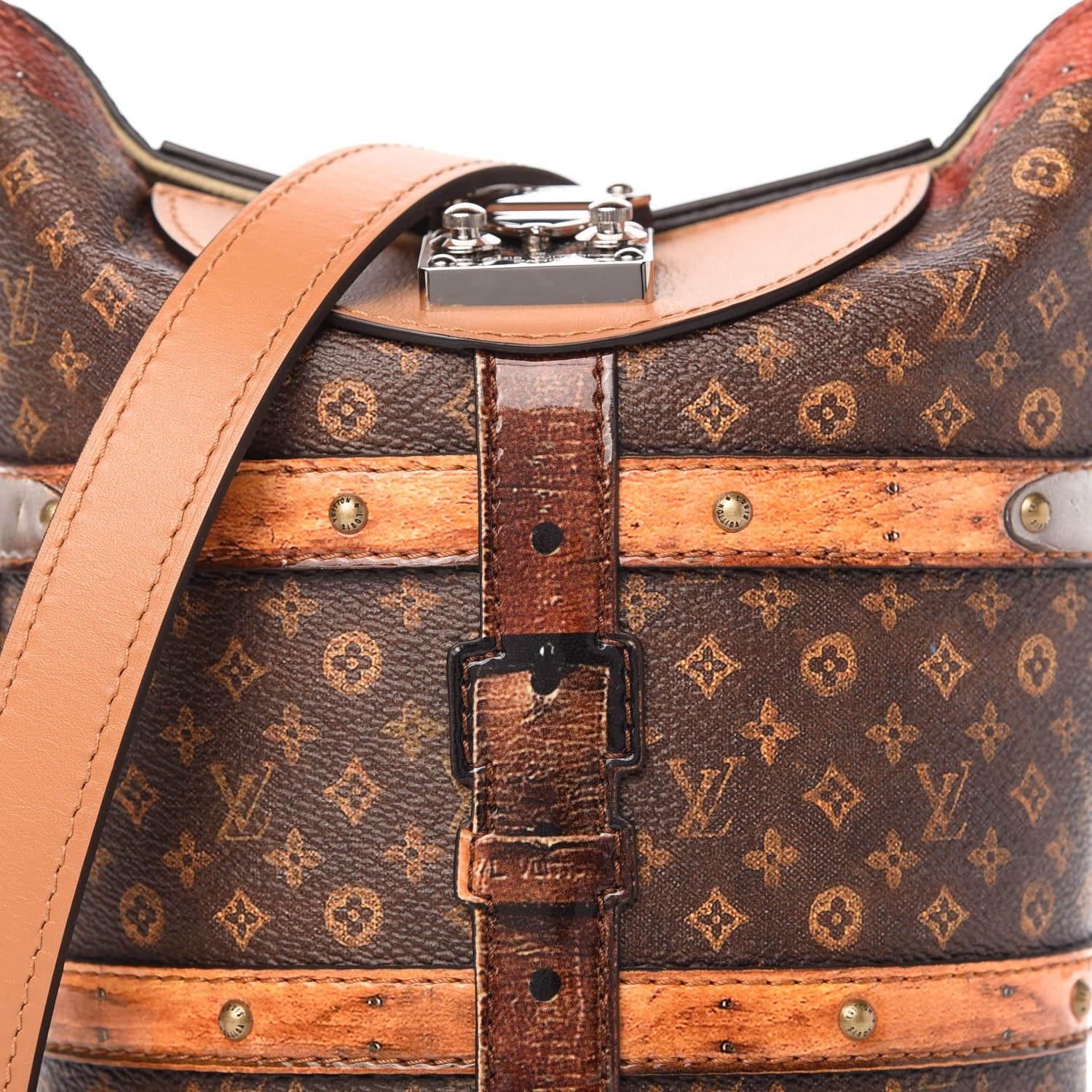 Louis Vuitton Transformed Monogram Time Trunk Duffle Bag 9 of 9