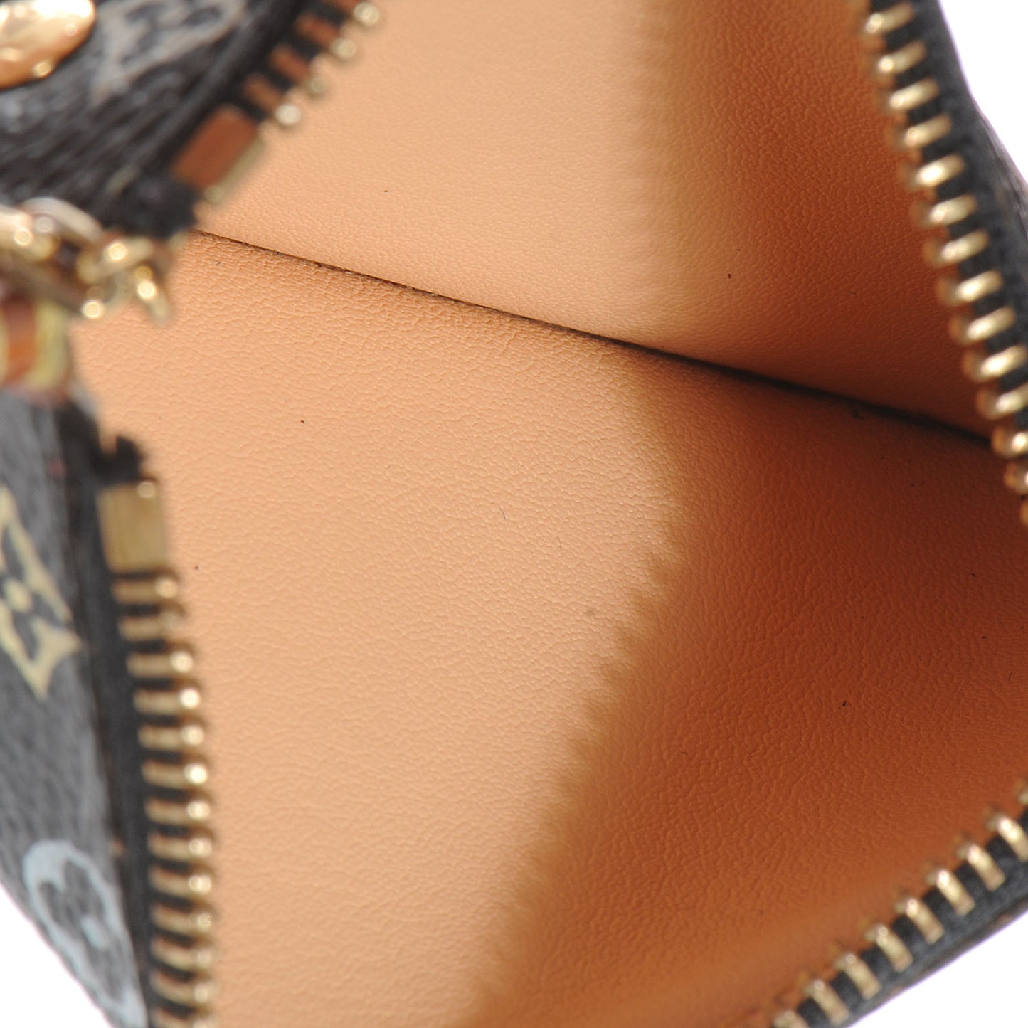 Monogram Multicolor Key Pouch Black