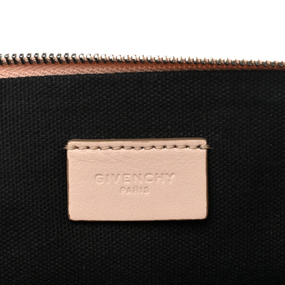 Givenchy Calfskin Logo Zip Pouch Pale Pink 6 of 8
