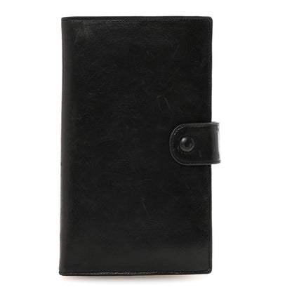 Chanel Lambskin Timeless CC French Wallet Dark Brown 1 of 7