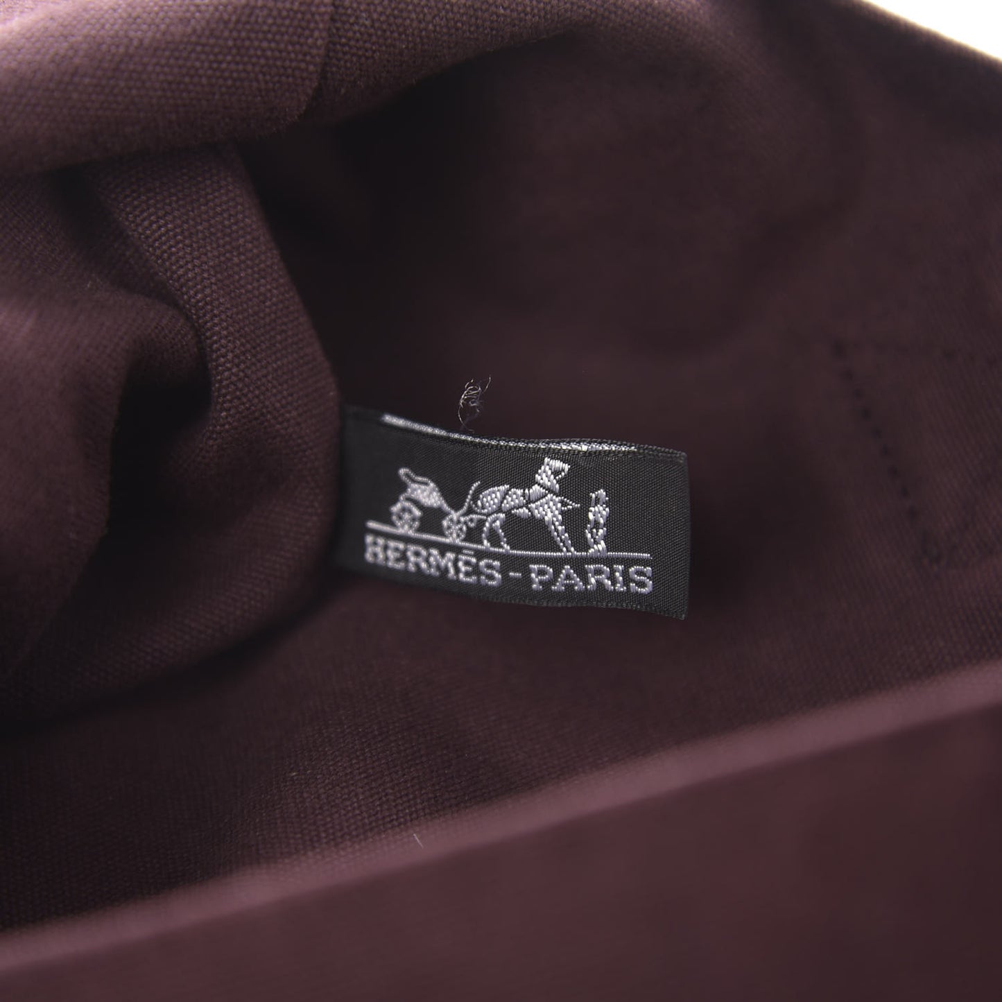 Canvas Fourre Tout Burgundy