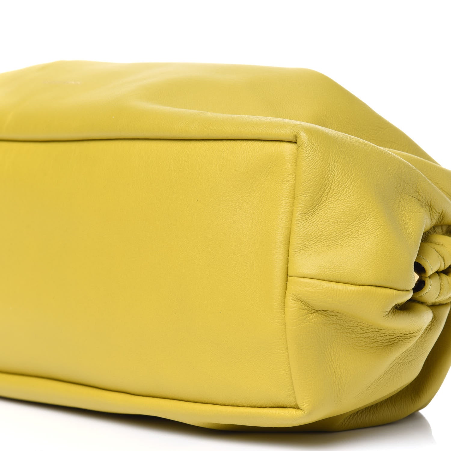 Mansur Gavriel Lambskin Cloud Clutch Pomelo 8 of 9