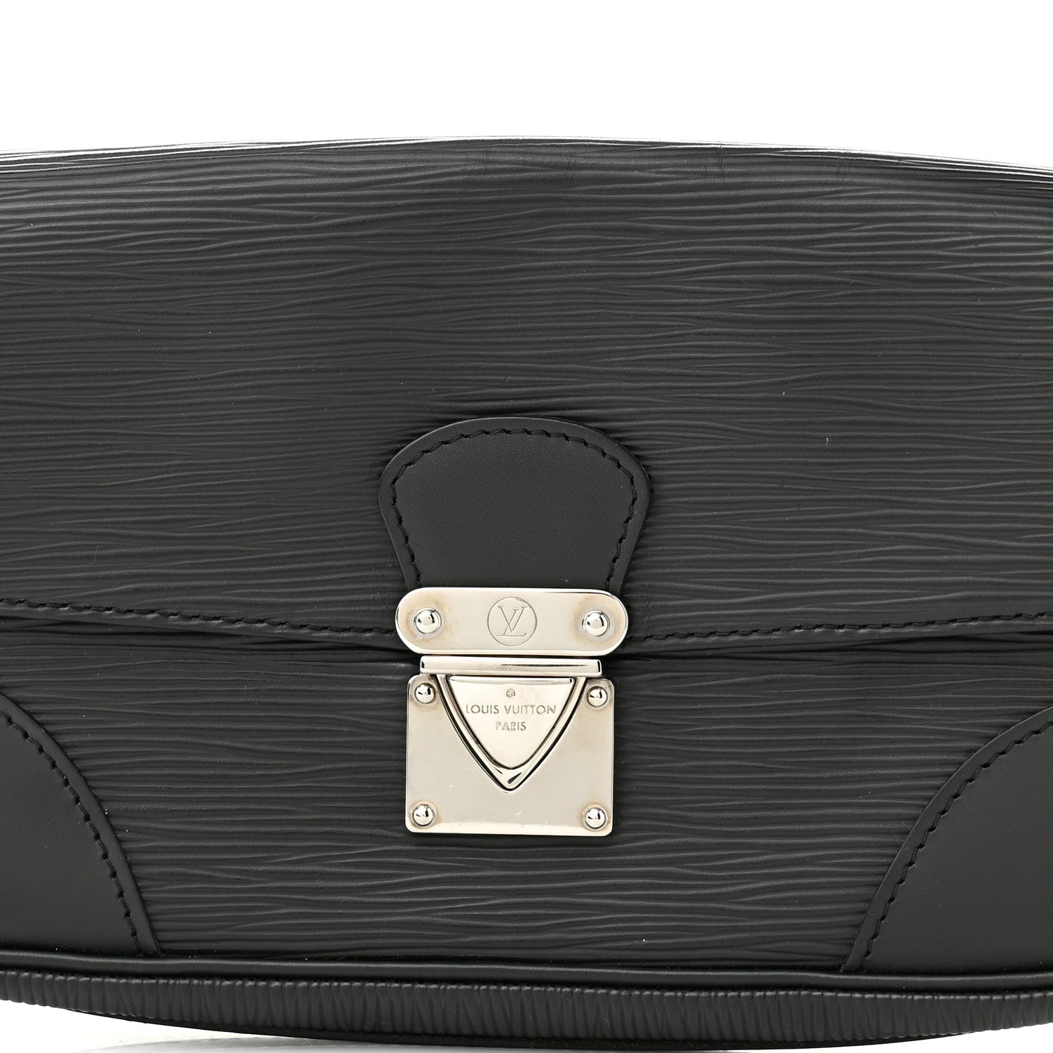 Louis Vuitton Epi Segur Pochette Black 7 of 9