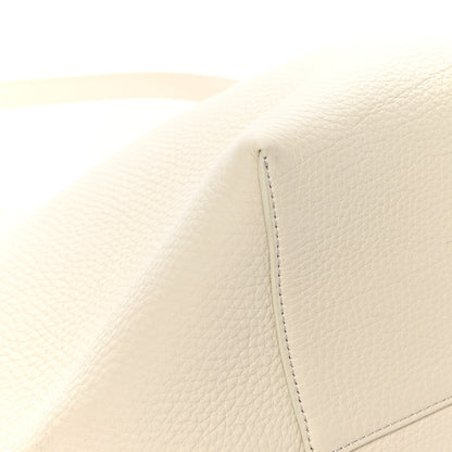 The Row Grained Calfskin Large N/S Park Tote Ivory 8 of 12