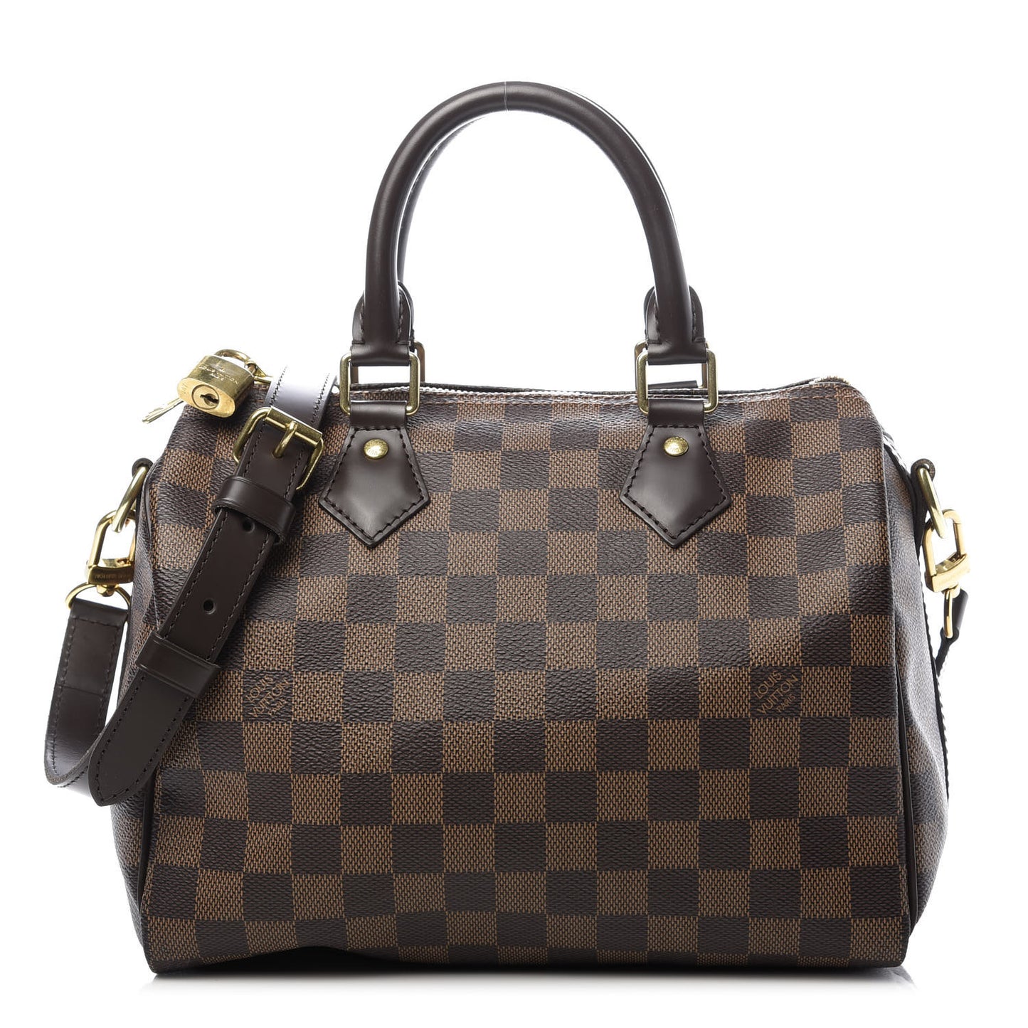 Damier Ebene Speedy Bandouliere 25