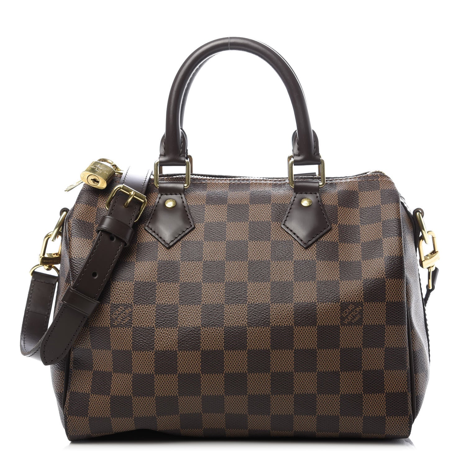Louis Vuitton Damier Ebene Speedy Bandouliere 25 1 of 8