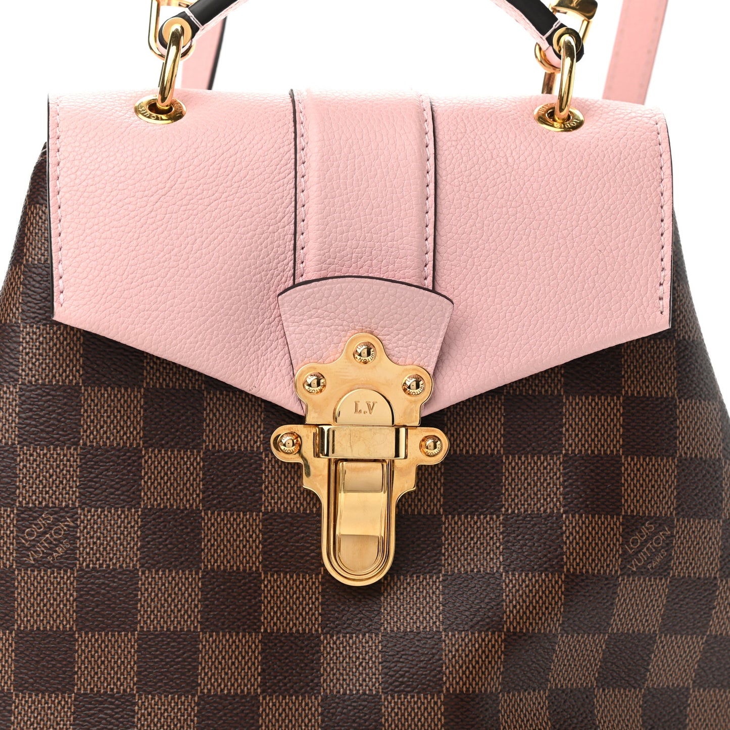 Damier Ebene Clapton Backpack Magnolia