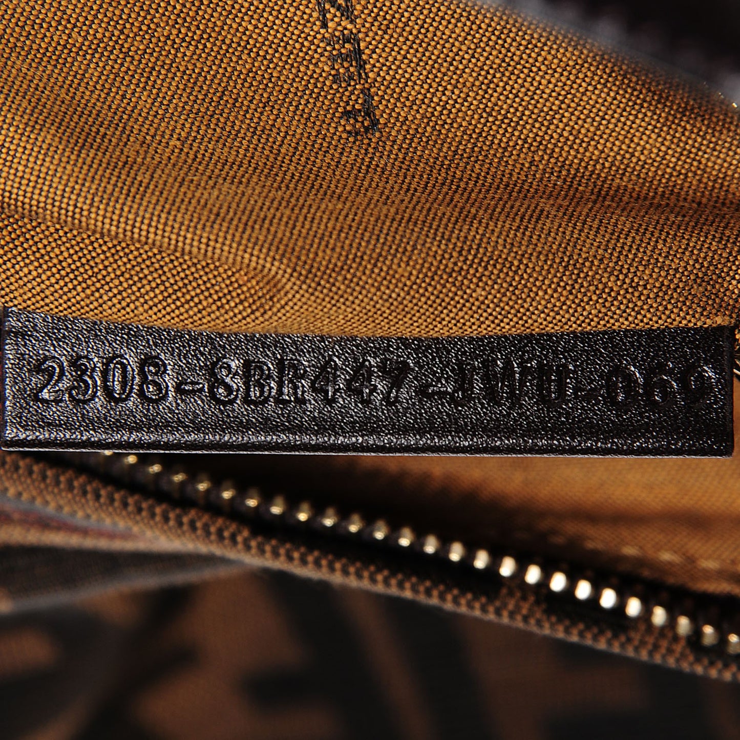 Zucca Cuoio Lucido Small Chef Hobo Tobacco Moro
