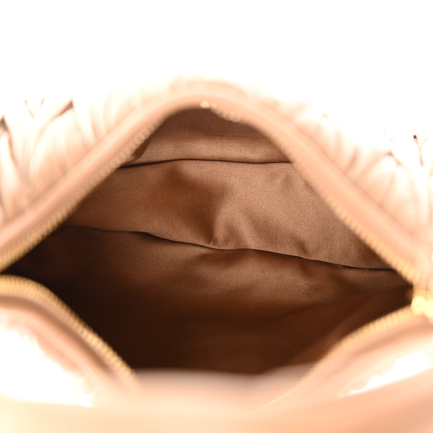 Nappa Matelasse Regular Wander Hobo Caramel