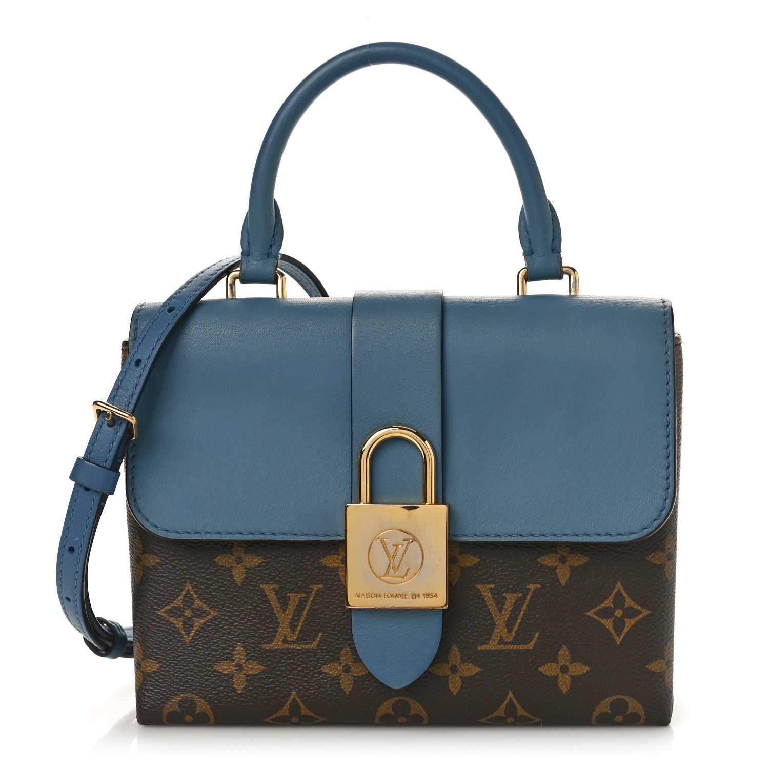 Louis Vuitton Monogram Locky BB Blue Jean 1 of 10