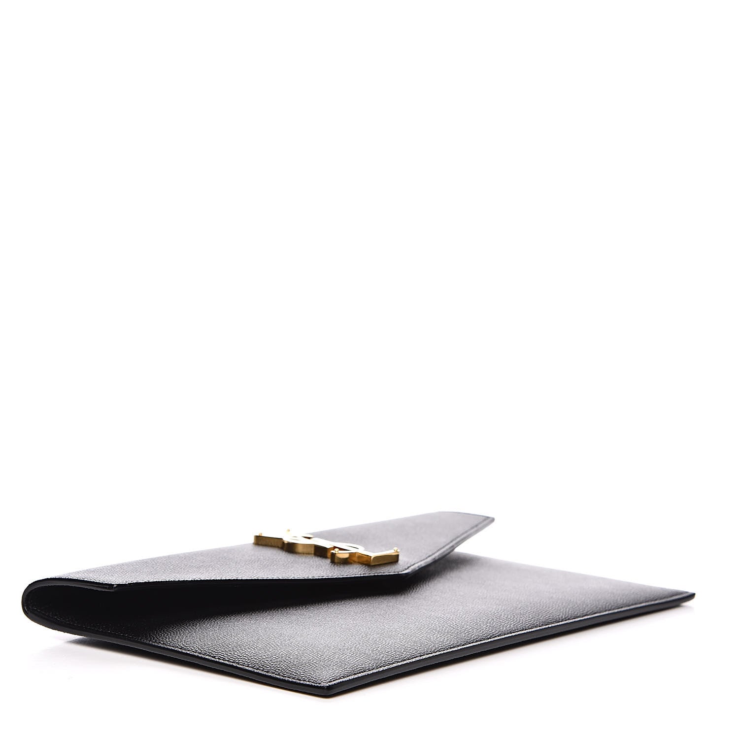 Saint Laurent Grain De Poudre Uptown Pouch Black 4 of 6