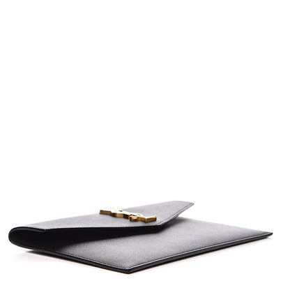 Saint Laurent Grain De Poudre Uptown Pouch Black 4 of 6