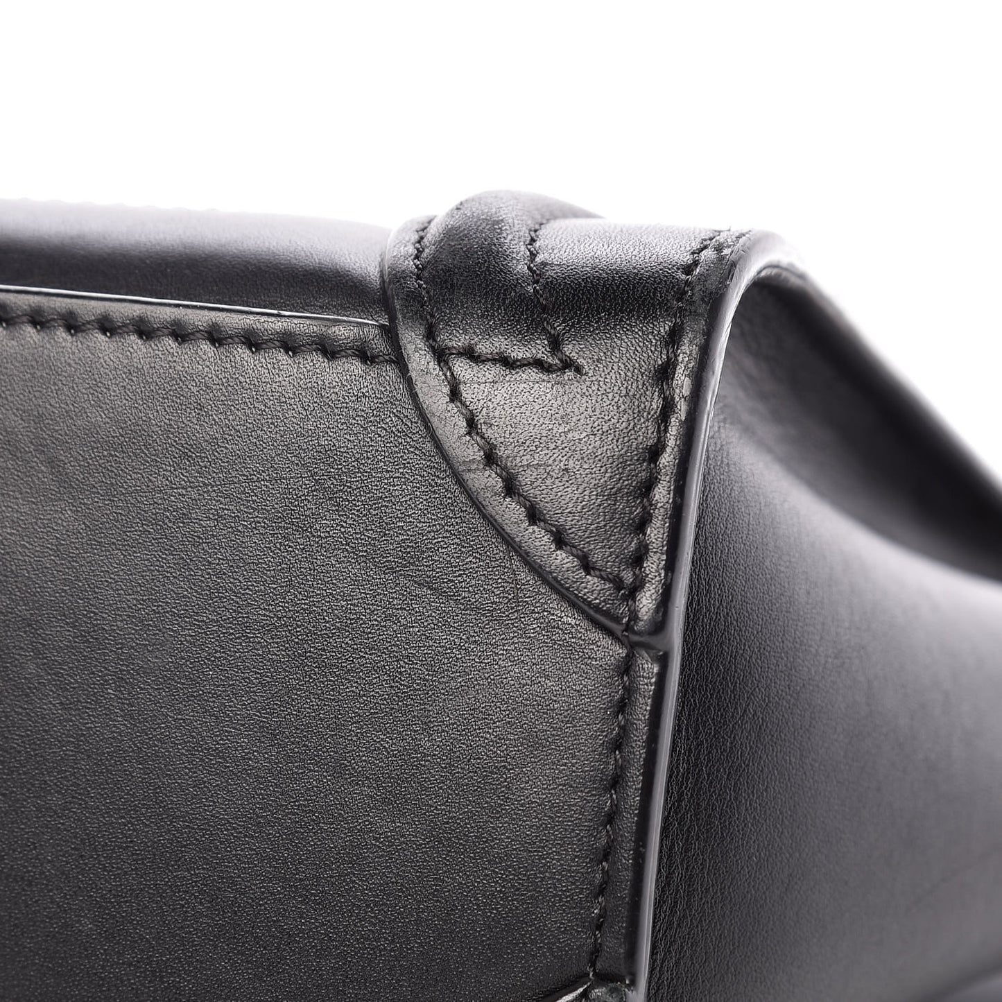 Smooth Calfskin Nano Luggage Black