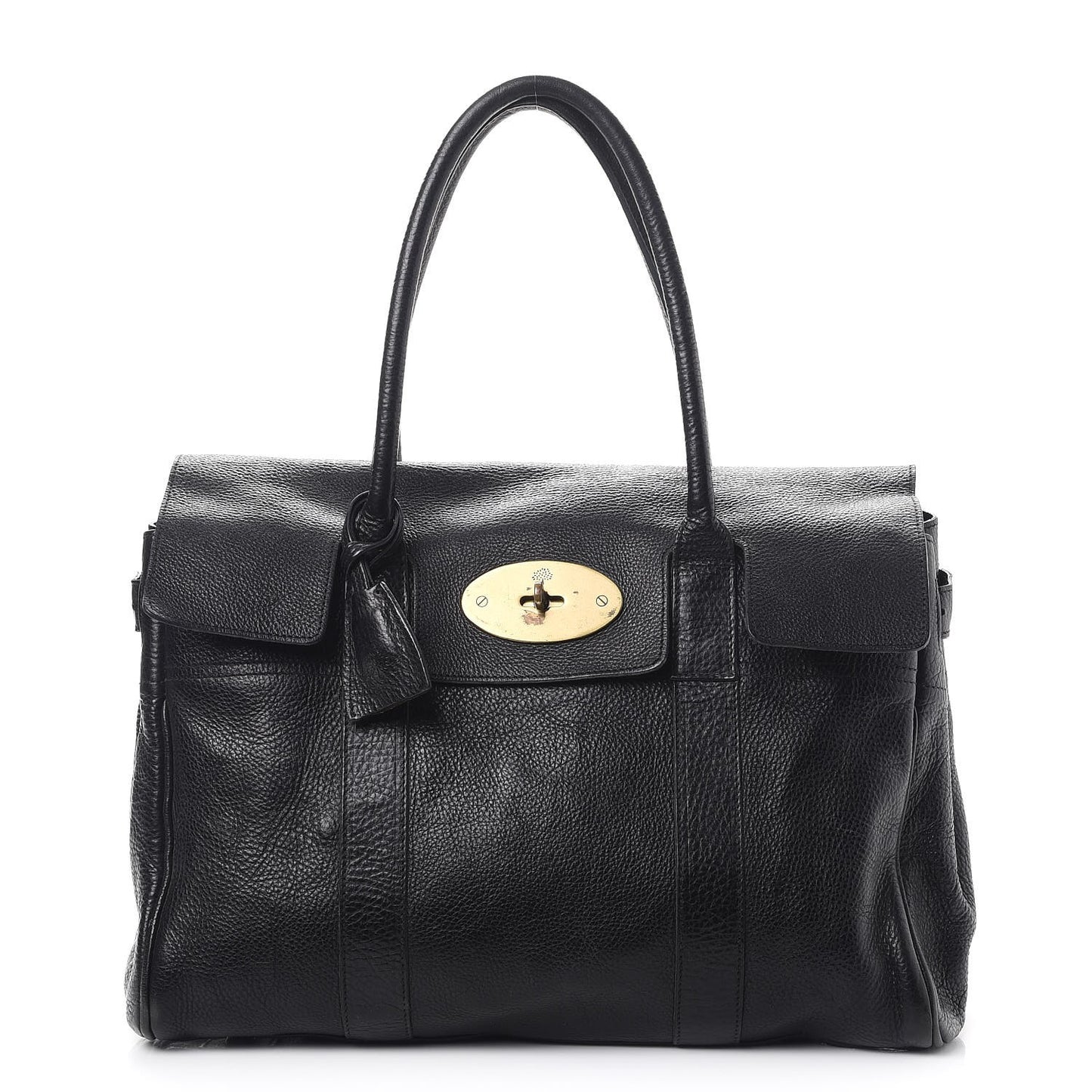 Classic Grain Calfskin Bayswater Black