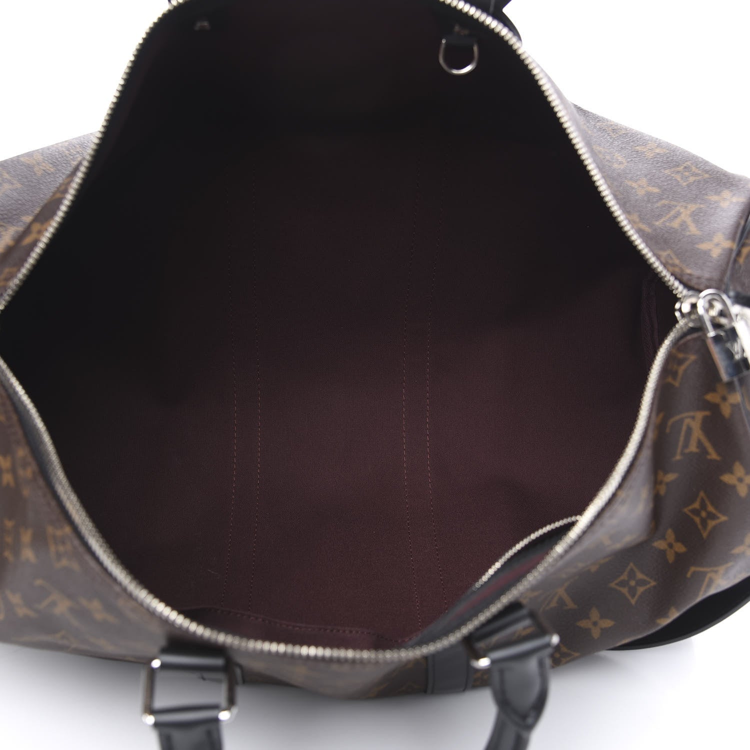 Louis Vuitton Monogram Macassar Keepall Bandouliere 45 4 of 10