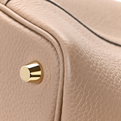 Hermes Taurillon Maurice Picotin Lock 18 PM Beige De Weimar 12 of 13