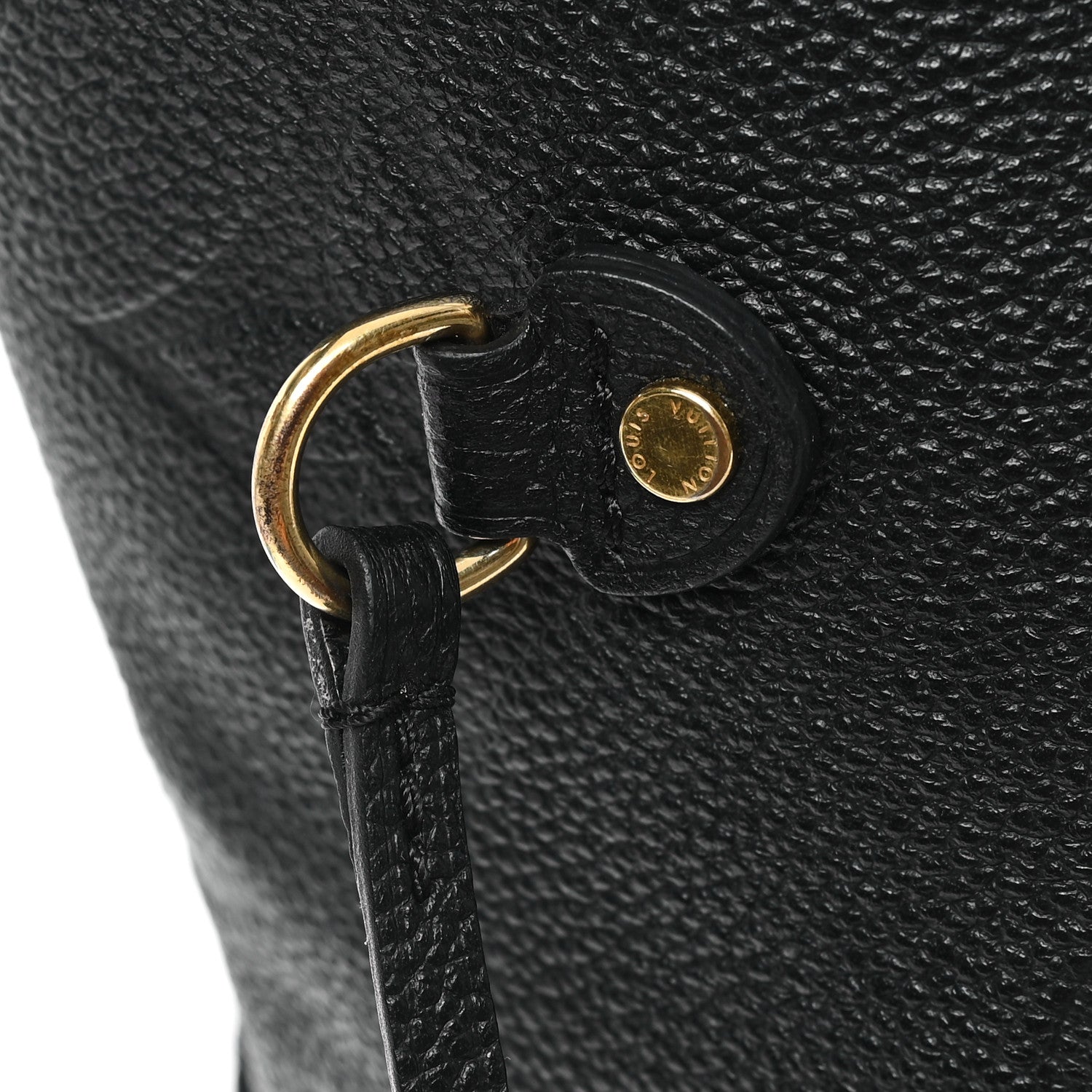 Louis Vuitton Empreinte Monogram Giant Neverfull MM  Black 12 of 12