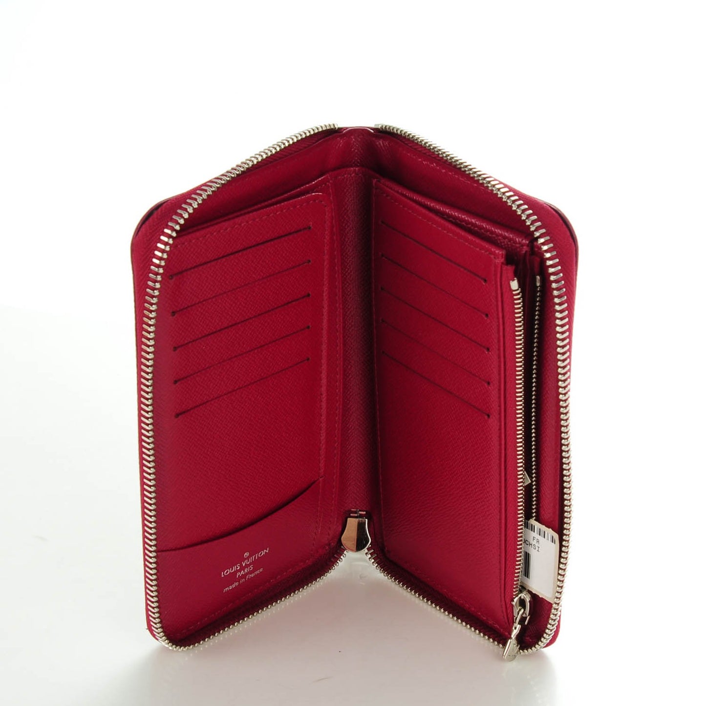Epi Zippy Compact Wallet Fuchsia