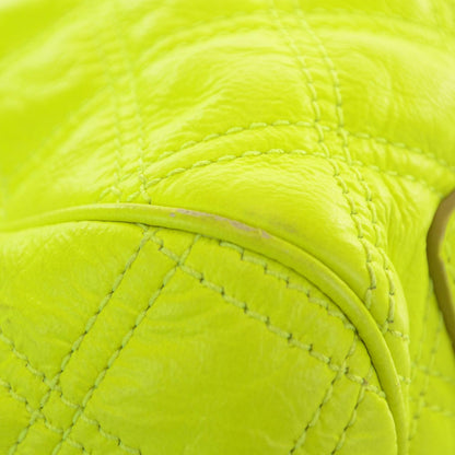 Marc Jacobs Quilted Leather Stam Fluo Yellow 5 of 8