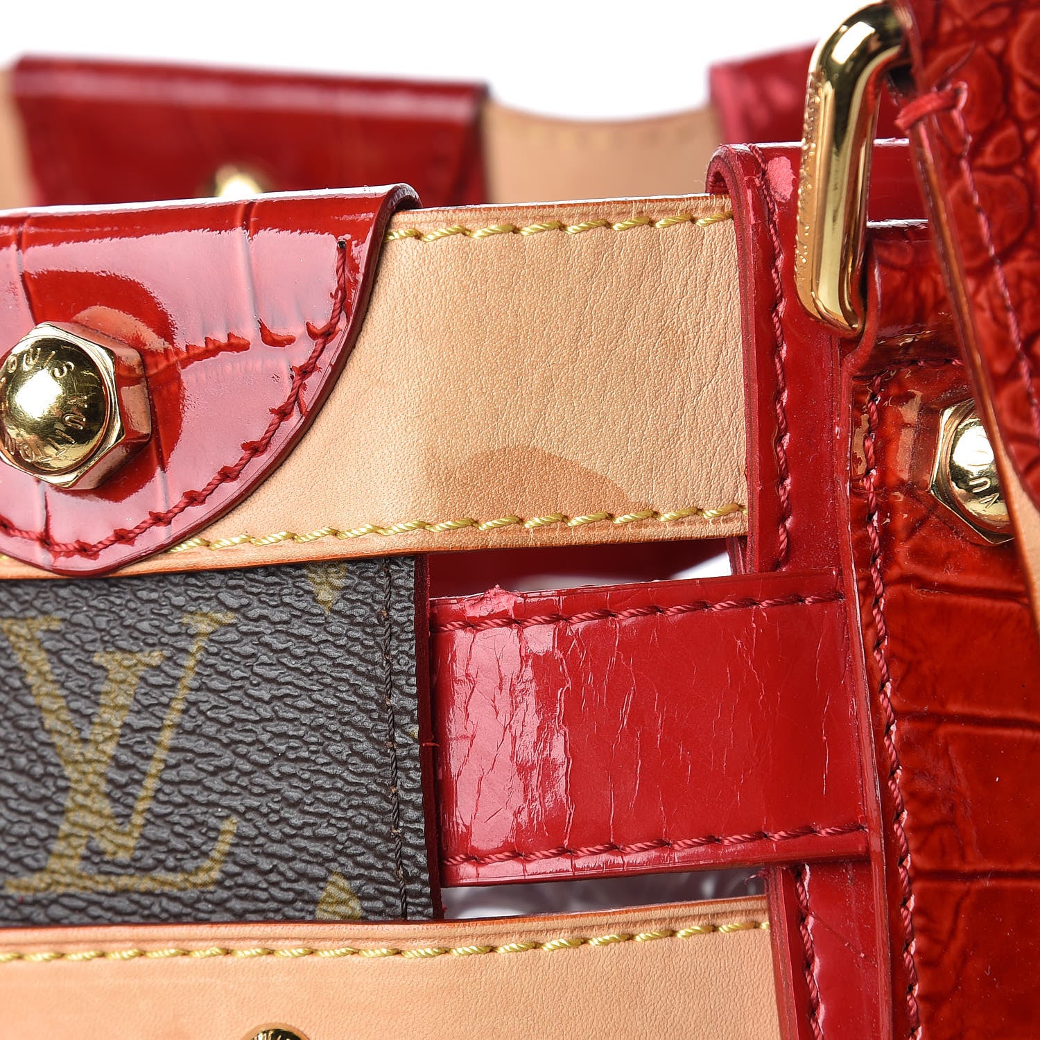 Louis Vuitton Monogram Salina MM Rubis 23 of 25