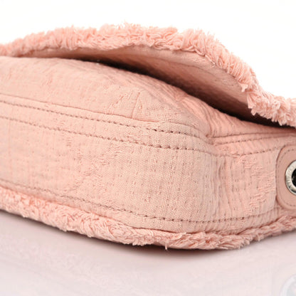 Chanel Canvas Flap Messenger Light Pink 9 of 11