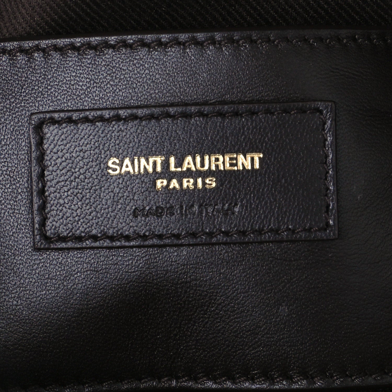 Saint Laurent Canvas Smooth Calfskin Le Monogramme Coeur Crossbody Chestnut 5 of 8