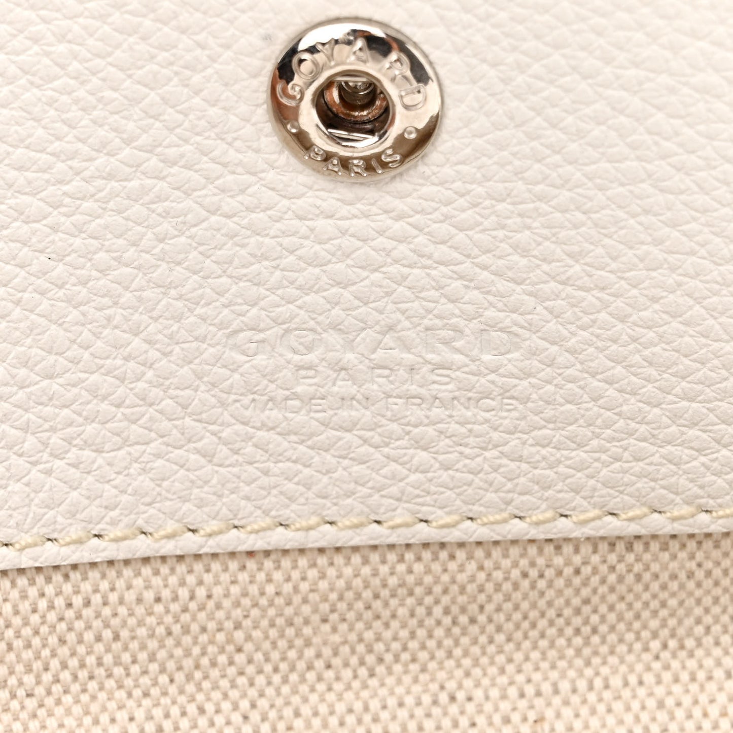 Goyardine Saint Louis PM White