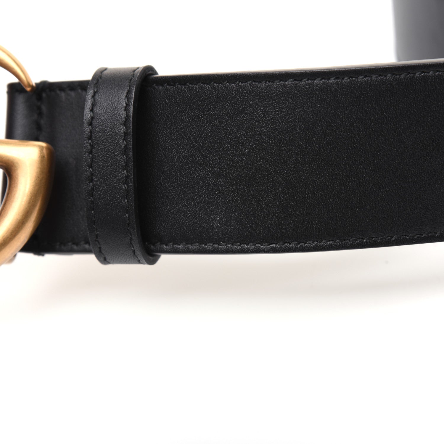 Gucci Calfskin Double G 40mm Belt 75 30 Black 8 of 10