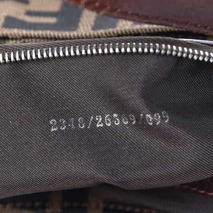 Fendi Zucca Shoulder Bag Tobacco 8 of 9