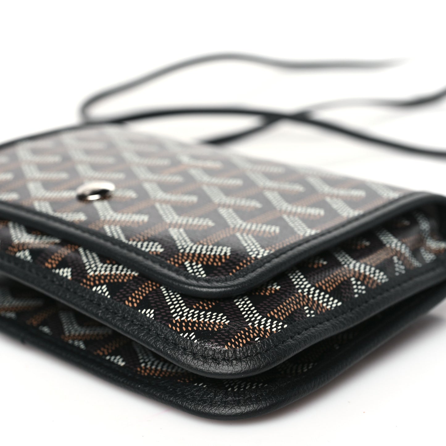 Goyardine Plumet Wallet Clutch Black