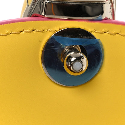 Bulgari Calfskin Small Serpenti Forever Snake Strap Crossbody Bag Yellow Multicolor 15 of 15