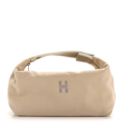 Hermes Canvas Large Bride-A-Brac Pouch Natural 1 of 9