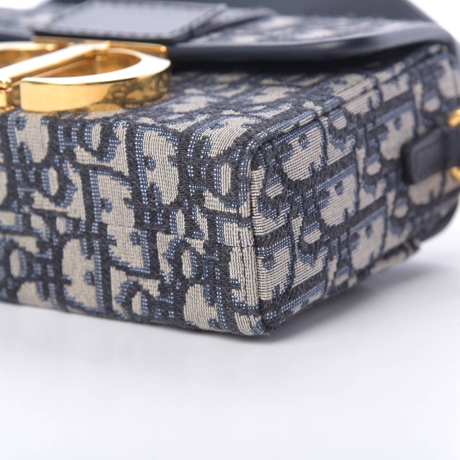 Christian Dior Oblique 30 Montaigne Box Bag Blue 10 of 10