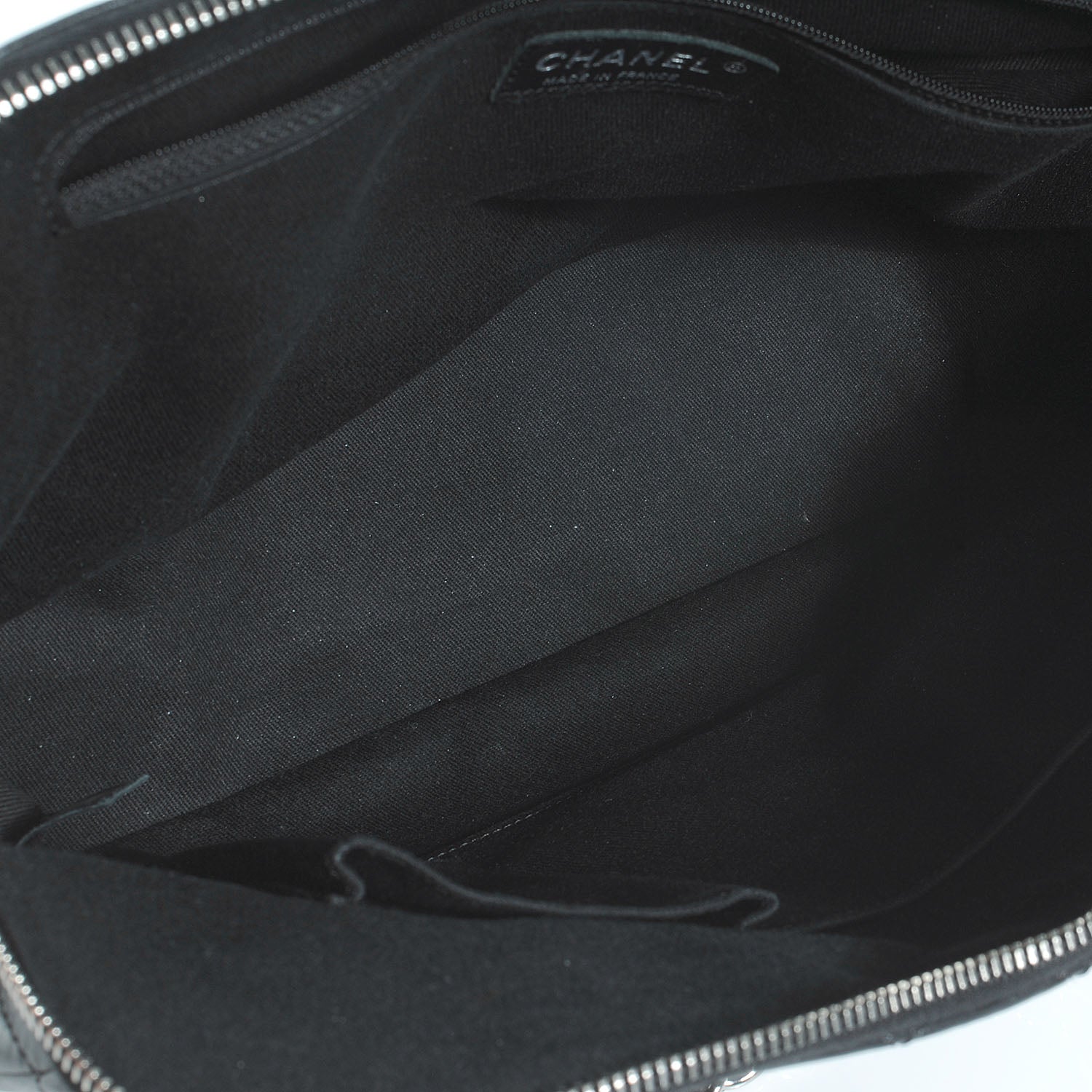 Chanel Calfskin Quilted In the Business Tote Black 5 of 7