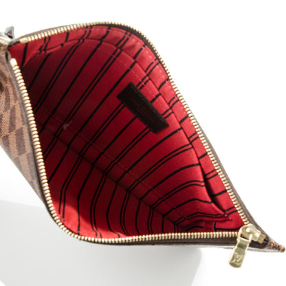 Louis Vuitton Damier Ebene Neverfull MM GM Pochette 5 of 7