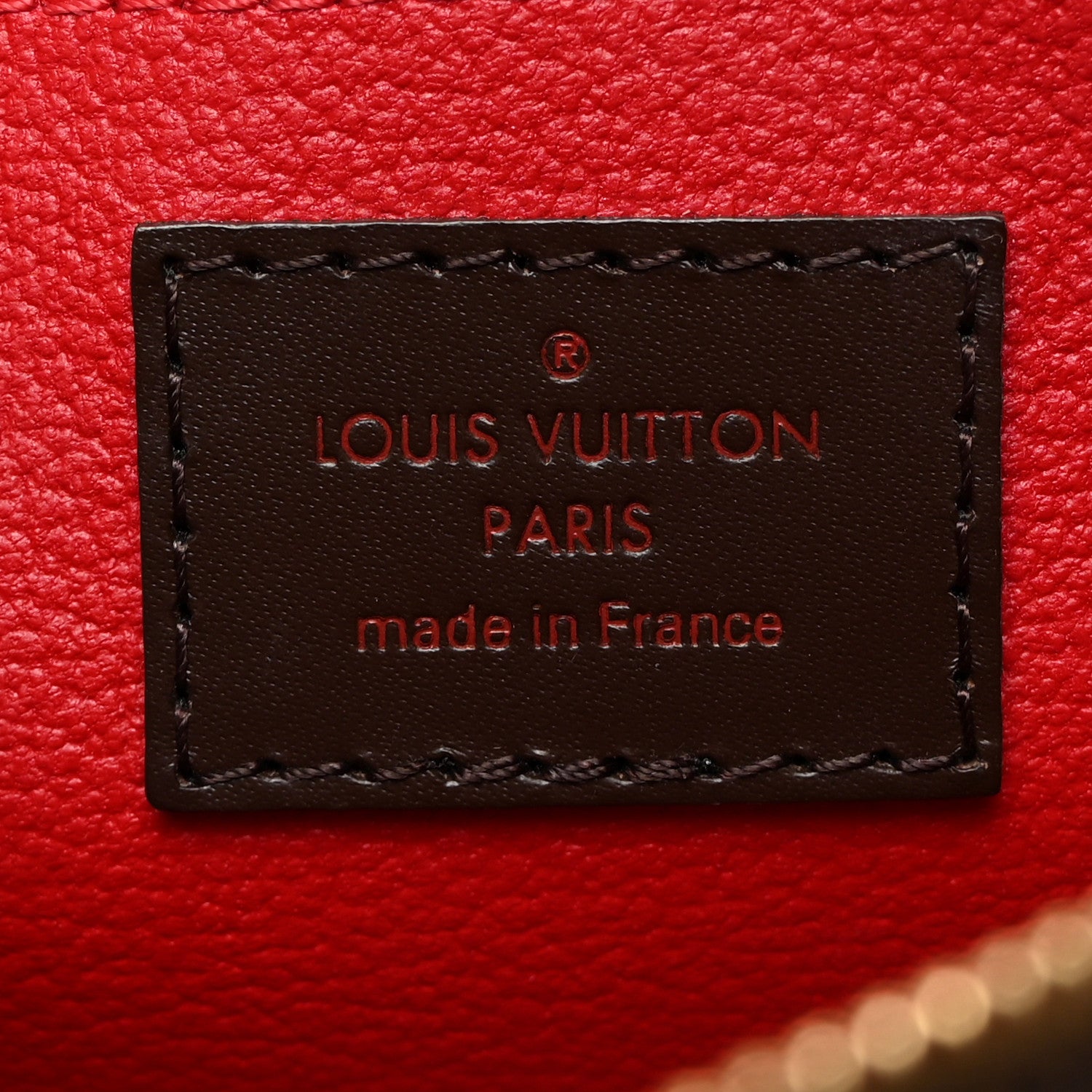 Louis Vuitton Damier Ebene Cosmetic Pouch 6 of 6
