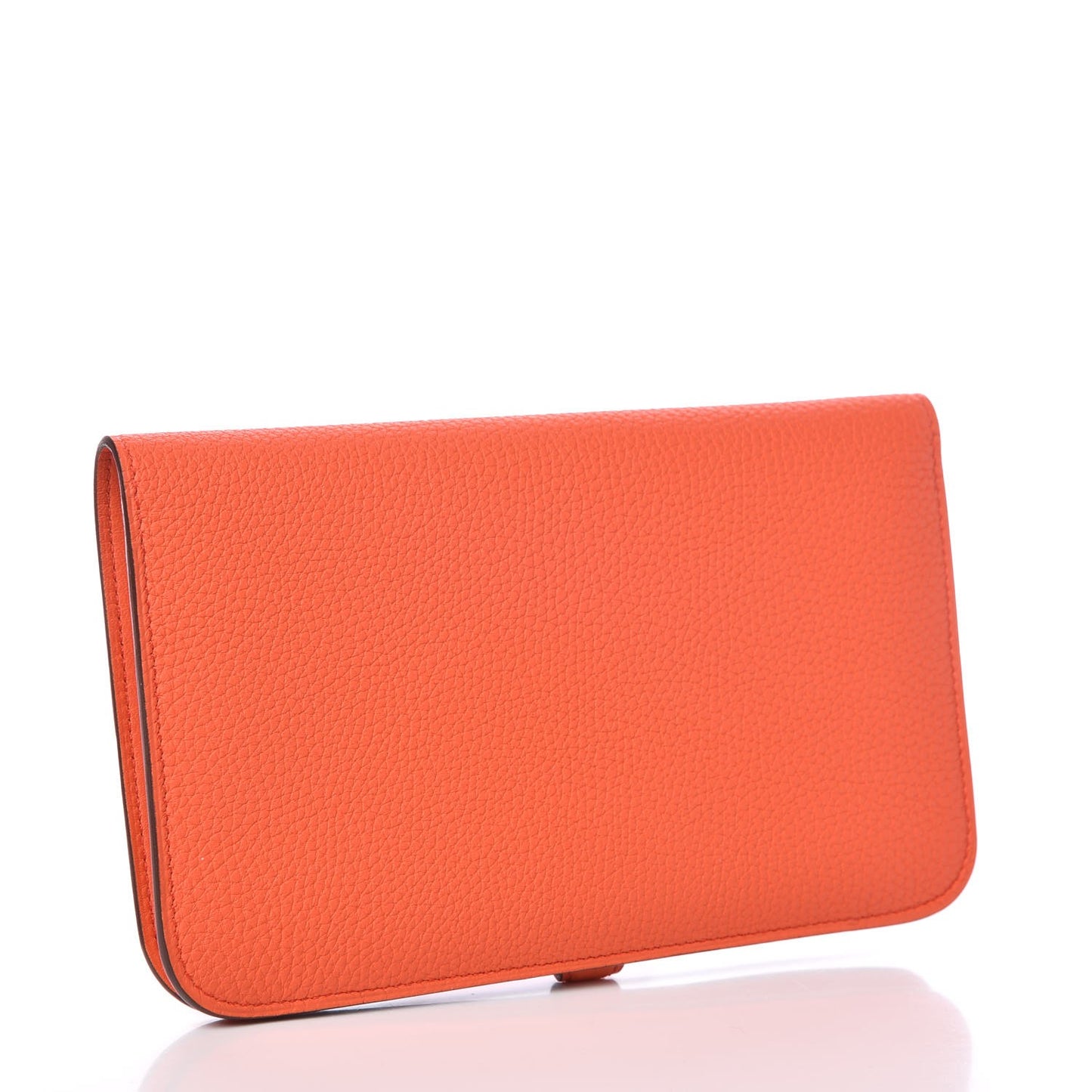 Togo Dogon Duo Wallet Poppy Rose Candy